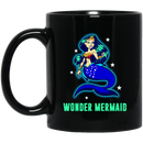 Mermaid Coffee Mug Wonder Mermaid For Women Mermaid 11oz - 15oz Black Mug