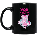 Mermaid Coffee Mug You Can't Sit With Us Mermaids Cute Funny Mermaid Lovers 11oz - 15oz Black Mug