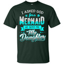 Mermaid Daughter Tshirt CustomCat