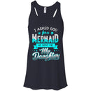 Mermaid Daughter Tshirt CustomCat
