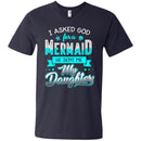 Mermaid Daughter Tshirt CustomCat