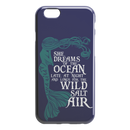 Mermaid Dreams Of The Ocean Late At Night And Longs For The Wild Salt Air Mermaid iPhone Case teelaunch