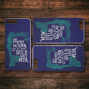 Mermaid Dreams Of The Ocean Late At Night And Longs For The Wild Salt Air Mermaid iPhone Case teelaunch