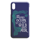 Mermaid Dreams Of The Ocean Late At Night And Longs For The Wild Salt Air Mermaid iPhone Case teelaunch