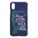 Mermaid Dreams Of The Ocean Late At Night And Longs For The Wild Salt Air Mermaid iPhone Case teelaunch