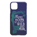Mermaid Dreams Of The Ocean Late At Night And Longs For The Wild Salt Air Mermaid iPhone Case teelaunch