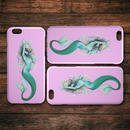 Mermaid Green Lady iPhone Case teelaunch