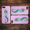 Mermaid Green Lady iPhone Case teelaunch