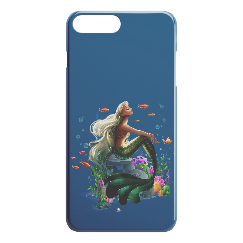 Mermaid I Want To Be Where The People Not Mermaid iPhone Case teelaunch