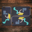 Mermaid IDK IDC IDGAF Funny Mug For Women Mermaid iPhone Case teelaunch