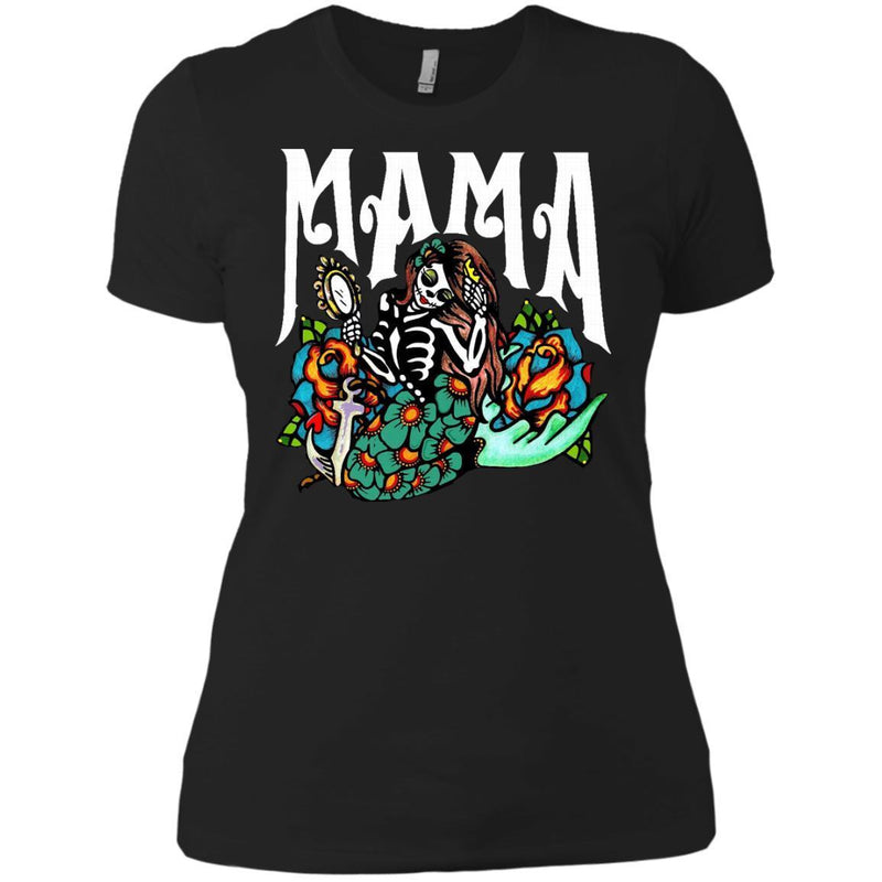 Mermaid Mama T-shirt CustomCat