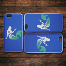 Mermaid Of Course I Drink Like A Fish I'm A Mermaid Drinking Wine iPhone Case teelaunch