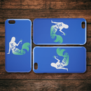 Mermaid Of Course I Drink Like A Fish I'm A Mermaid Drinking Wine iPhone Case teelaunch