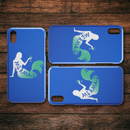 Mermaid Of Course I Drink Like A Fish I'm A Mermaid Drinking Wine iPhone Case teelaunch