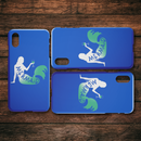 Mermaid Of Course I Drink Like A Fish I'm A Mermaid Drinking Wine iPhone Case teelaunch