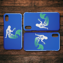 Mermaid Of Course I Drink Like A Fish I'm A Mermaid Drinking Wine iPhone Case teelaunch