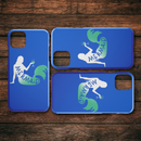 Mermaid Of Course I Drink Like A Fish I'm A Mermaid Drinking Wine iPhone Case teelaunch