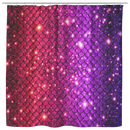 Mermaid Shower Curtains Glittery Mermaid Scale Shower Curtains For Bathroom Decor