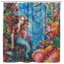 Mermaid Shower Curtains Mermaid Ocean For Bathroom Decor