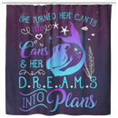 Mermaid Shower Curtains She Turned Her Can'ts into cans Her Dream Into Plans For Bathroom Decor