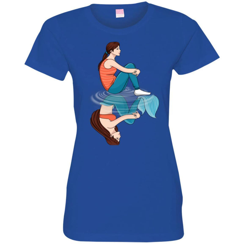 Mermaid T-Shirt A Dream Of A Mermaid Lovers For Perfect Gifts To Mermaid Lover Tee Shirt CustomCat