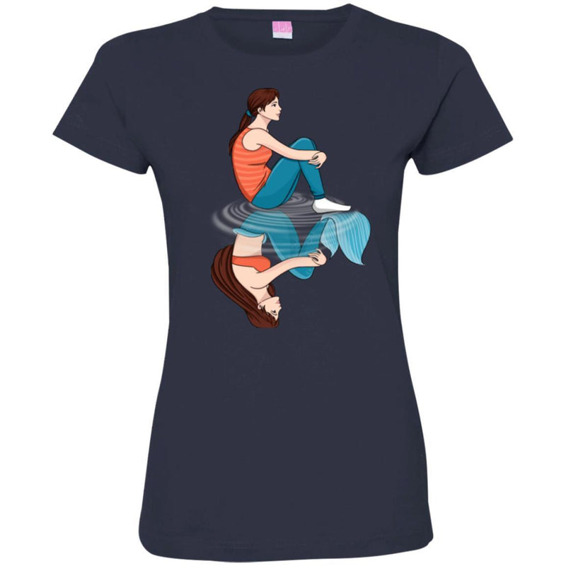 Mermaid T-Shirt A Dream Of A Mermaid Lovers For Perfect Gifts To Mermaid Lover Tee Shirt CustomCat