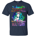 Mermaid T-Shirt August Woman The Soul Of A Mermaid The Fire Of A Lionness Tee Shirt CustomCat