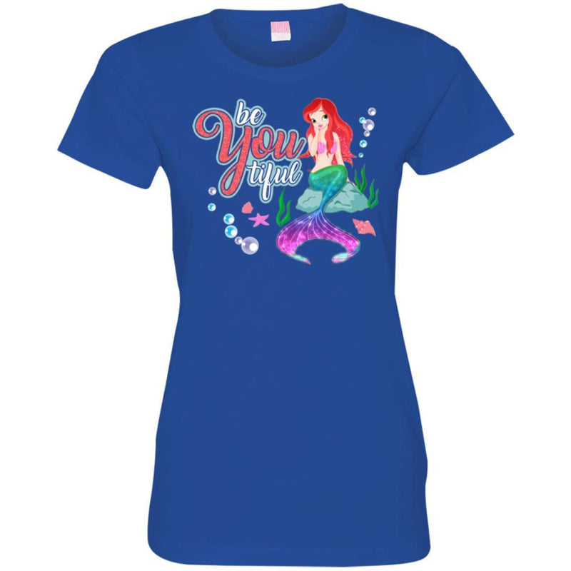 Mermaid T-Shirt Be A Beautiful Mermaid For Girls Who Are Mermaid Lovers Tee Shirt CustomCat