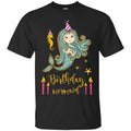 Mermaid T-Shirt Birthday Mermaid Gifts For Girl Who Loves Mermaid Tee Gifts Tee Shirt CustomCat