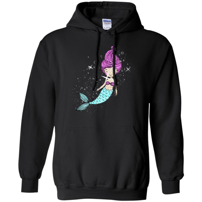 Mermaid T Shirt Bling Bling Shirts CustomCat