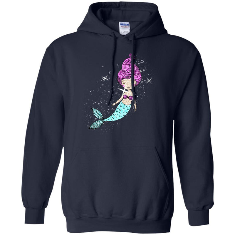 Mermaid T Shirt Bling Bling Shirts CustomCat