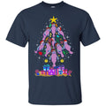 Mermaid T-Shirt Christmas Tree Is Made Of Diving Manatee To The Star Tee Gifts Tee Shirt CustomCat