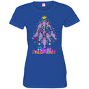 Mermaid T-Shirt Christmas Tree Is Made Of Diving Manatee To The Star Tee Gifts Tee Shirt CustomCat