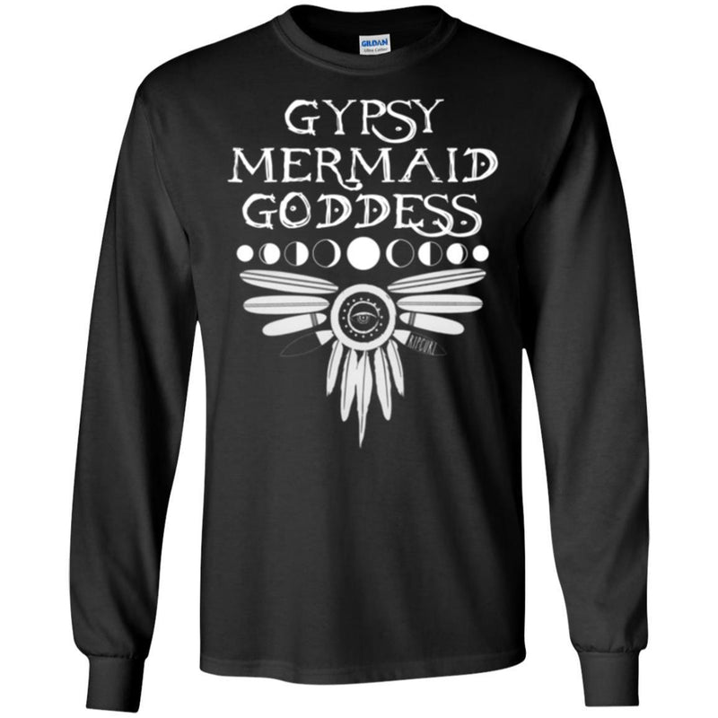 Mermaid T-Shirt Gypsy Mermaid Goddess For Native American Gifts Tee Gifts Tee Shirt CustomCat