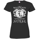 Mermaid T-Shirt I Am A Mermaid Cleverly Disguised As A Nurse Tee Gifts Tee Shirt CustomCat