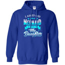 Mermaid T-Shirt I Asked God For A Mermaid He Sent Me My Daughter For Your Girls Tee Shirt CustomCat