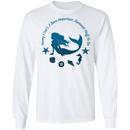 Mermaid T-Shirt Mermaid Circle Shape Sorry I Can't I Have Important Mermaid Stuff To Do T-Gifts CustomCat