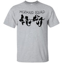 Mermaid T-Shirt Mermaid Squad 4 Mermaid Dancers Tee Gifts Tee Shirt CustomCat