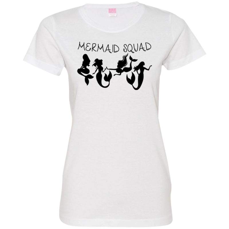 Mermaid T-Shirt Mermaid Squad 4 Mermaid Dancers Tee Gifts Tee Shirt CustomCat