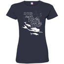 Mermaid T-Shirt Mermaid Would Be Half A Planet Away Floating Dancing Tee Gifts CustomCat
