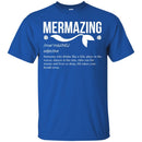 Mermaid T Shirt Mermazing Some Who Drinks Like A Fish Plays In The Waves Shirts CustomCat