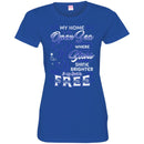 Mermaid T-Shirt My Home Is The Open Sea Where Stars Shine Brighter Tee Gifts Tee Shirt CustomCat