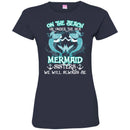 Mermaid T-Shirt On The Beach Or Under The Sea With Mermaid Sisters Gift For Sisters Tee Shirt CustomCat