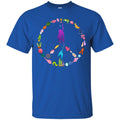 Mermaid T-Shirt Peace Shape Is A Combination Of Mermaid And Her Ocean Friends For Peace Day Gifts CustomCat