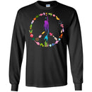 Mermaid T-Shirt Peace Shape Is A Combination Of Mermaid And Her Ocean Friends For Peace Day Gifts CustomCat