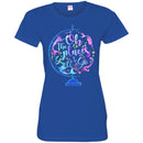 Mermaid T-Shirt Places You Will Go With Earth Shape By Mermaids For World Day Gift T-Shirt CustomCat