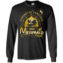 Mermaid T-Shirt Powered By A Fairydust And Mermaid Hair For Fairy Gifts Tee Shirt CustomCat
