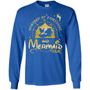 Mermaid T-Shirt Powered By A Fairydust And Mermaid Hair For Fairy Gifts Tee Shirt CustomCat