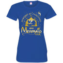 Mermaid T-Shirt Powered By A Fairydust And Mermaid Hair For Fairy Gifts Tee Shirt CustomCat