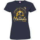 Mermaid T-Shirt Powered By A Fairydust And Mermaid Hair For Fairy Gifts Tee Shirt CustomCat